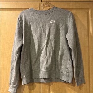 Nike Gray Crewneck Sweater